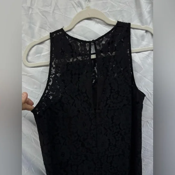 Joie Women's Fahfia B Sleeveless Lace DRESS S SMALL BLACK LACE - Picture 11 of 15
